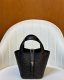 Hermes Ostrich Picotin Lock 22 Noir