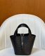 Hermes Ostrich Picotin Lock 22 Noir