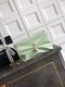chanel 25s wallet green shiny lambskin gold hardware