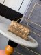 chanel 25a Cross handles cf Bronze Gold caviar calfskin gold hardware