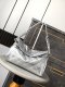 chanel tote hobo bag sliver Ultimate Soft shiny Lambskin sliver hardware small
