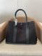 Hermes Garden Party 30 TPM Bicolor Toile Officier Negonda Tote Black Hermes Garden Party 30 TPM Bicolor Toile Officier Negonda Tote Black