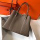 Hermes Garden Negonda TPM Handbag in Etain Hermes Garden Negonda TPM Handbag in Etain