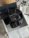 chanel 25p duma backpack black grained calfskin gold hardware small