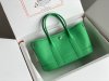 Hermes Garden Mini Togo TPM Handbag in Vert Comics Hermes Garden Mini Togo TPM Handbag in Vert Comics