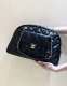 chanel 24a maxi bowling bag black aged calfskin gold hardware