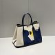 Hermes Garden Party GM Voyage Canvas Shoulder Bag Multiple Colors Deep Bleu Hermes Garden Party GM Voyage Canvas Shoulder Bag Multiple Colors Deep Bleu
