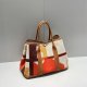 Hermes Garden Party GM Voyage Canvas Shoulder Bag Multiple Colors Orange Hermes Garden Party GM Voyage Canvas Shoulder Bag Multiple Colors Orange