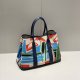 Hermes Garden Party GM Voyage Canvas Shoulder Bag Multiple Colors Blue Saphir Hermes Garden Party GM Voyage Canvas Shoulder Bag Multiple Colors Blue Saphir