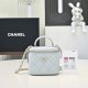 chanel mini vanity case bag light blue shiny lambskin gold hardware chanel mini vanity case bag light blue shiny lambskin gold hardware