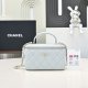 chanel long vanity case bag light blue shiny lambskin gold hardware chanel long vanity case bag light blue shiny lambskin gold hardware